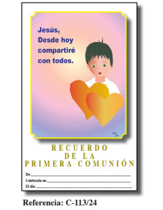 Postal Credo Infantil Po-3