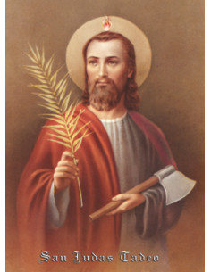 Lamina 21x30 CM San Judas...