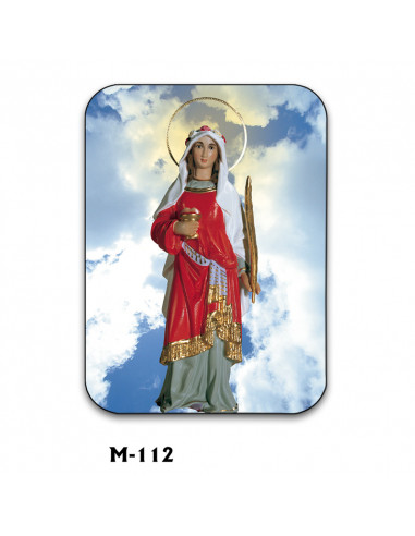 Estampa Mini M-112 Santa Agueda 4. 4X6cm