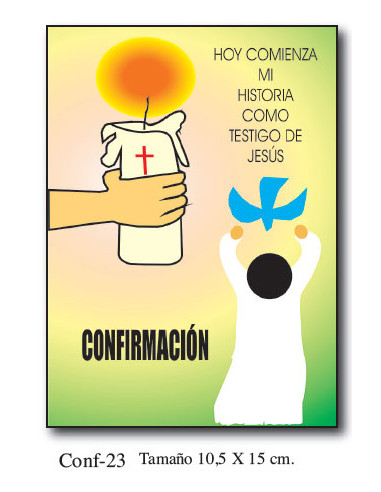 Recuerdo Confirmacion Mod Conf.23 10....