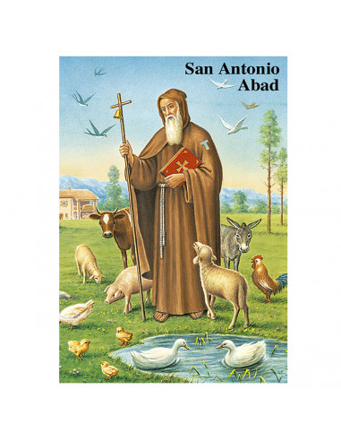 Lamina 21X30 Cm San Antonio Abad Sa-31