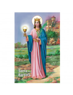 Lamina 21X30 Cm Santa...