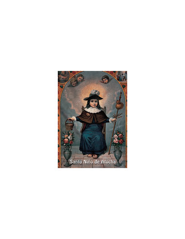 Estampa Con Oracion S-77/1/1 Santo...