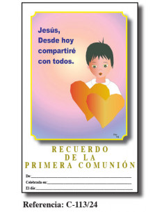 Lamina Primera Comunion 21....