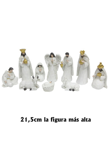 Nacimiento Res 21.5Cm 10 Figuras...