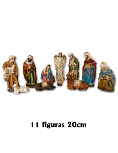 Nacimiento Clasico Tipo Lienzado 11...