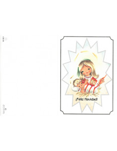 Diptico Navidad 21X15cm Cd-54