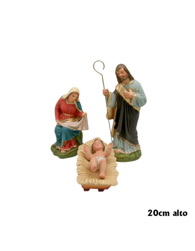 Nacimiento Esc 3 Figuras 20Cm Niño...