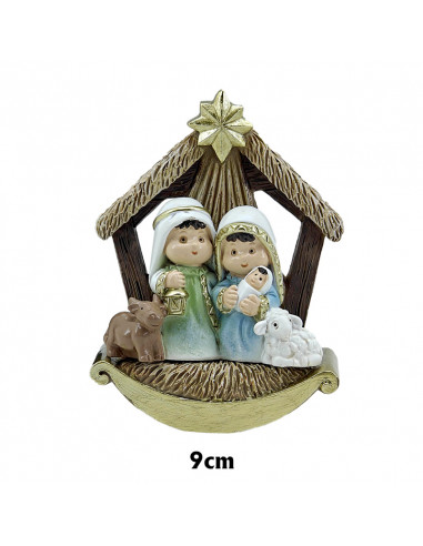 Nacimiento Sagrada Familia 10x7cm PCA...