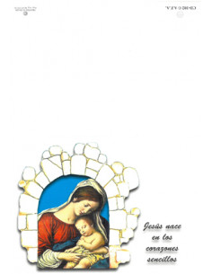 Diptico Navidad 21X15cm Cd-102