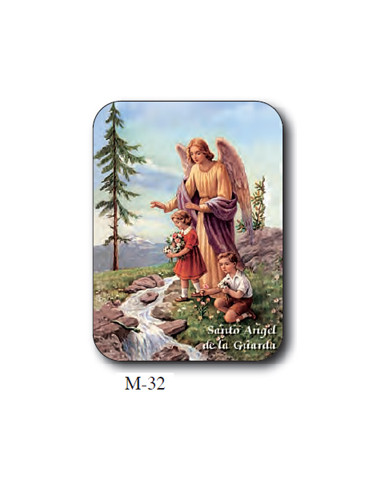 Estampa Mini M-32 Santo Angel De La...