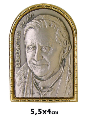 Cuadro Oval Papa Benedicto Xvi Baño...