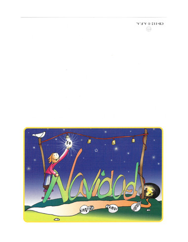 Diptico Navidad 21X15cm Cd-83 Con Sobre