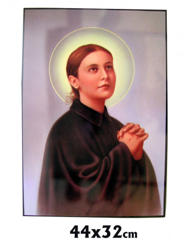 Icono Madera Estampada 44x32cm Santa Gema