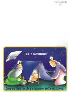Diptico Navidad 21X15cm...