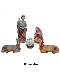 Nacimiento 5 Figuras 81Cm...