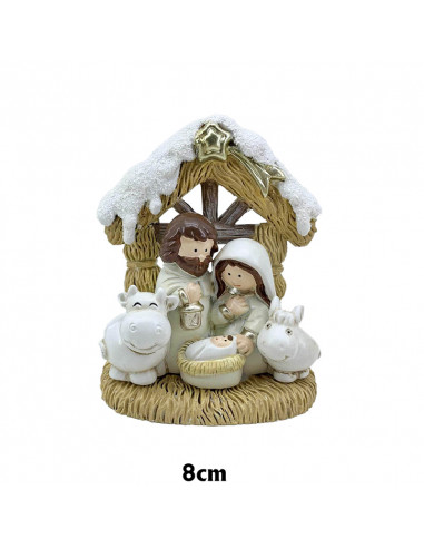 Nacimiento Res 8.5x7cm PCA 4 Sagrada...