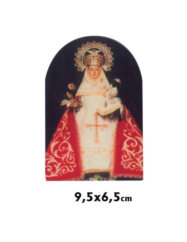 Icono Madera Estampado 9. 5X6. 5Cm...