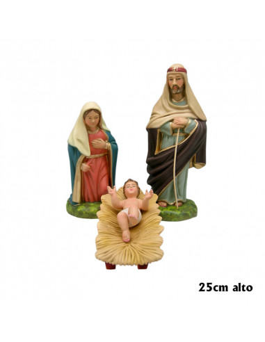 Nacimiento Esc 3 Figuras 25Cm Niño...