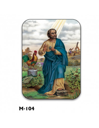 Estampa Mini M-104 San Pedro 4. 4X6cm