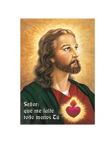 Lamina 21X30 Cm Señor: Que Me Falte...