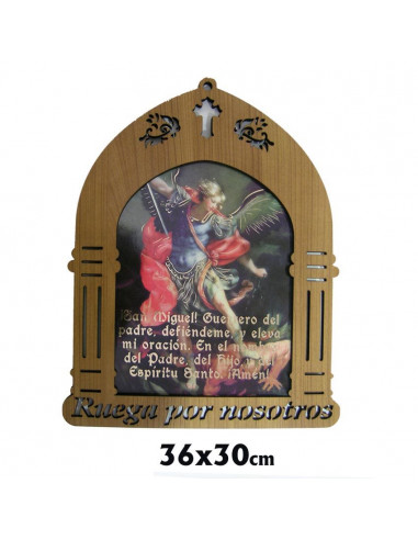 Capilla 30x36cm San Miguel Arcangel...