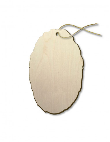 Decoracion Madera 9. 5 X 6 Sagrada Familia Con Lazo Para Colgar
