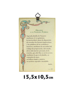 Pergamino 20X14cm Santa...