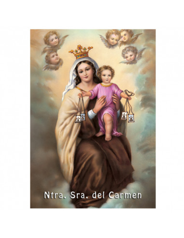 Lamina 21X30 Cm Ntra. Señora Del...