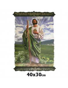 Pergamino 40x30cm San Judas...