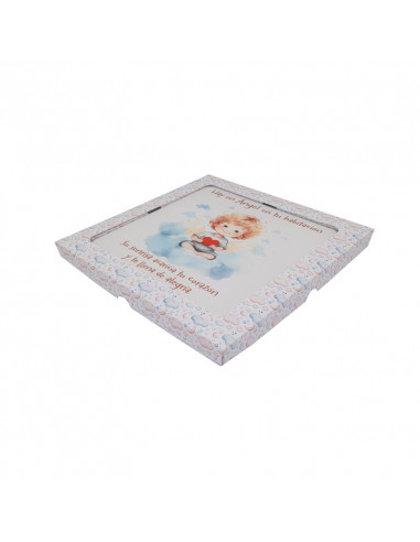 Cuadro infantil Angelito con corazon...