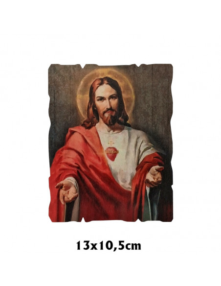 Tabla Madera 13. 5 X 10. 5 Perpetuo Socorro