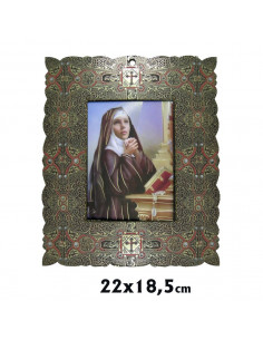 Pergamino 25X20cm Virgen...
