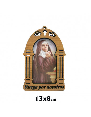 Capilla 13X8. 5Cm Santa Rita Brillo...