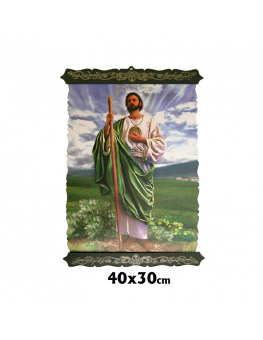 Pergamino 40X30cm San Judas Lamina...