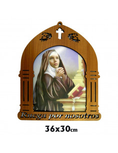 Capilla 30X36cm Santa Rita...