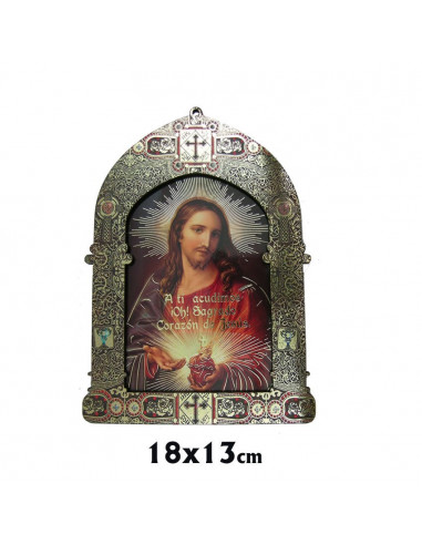 Capilla 13. 5X18cm Corazon De Jesús...