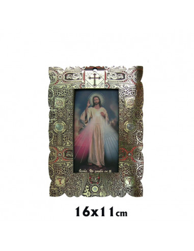 Capilla Rectangular 11X16cm Jesús...