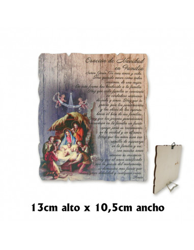 Tabla En Forma De L Bendicion 18X13cm...