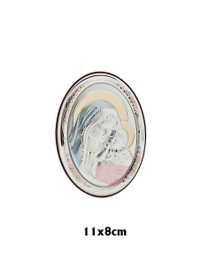Icono Plata Oval 11X8cm...