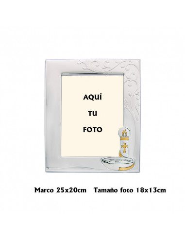 Icono Madera Y Plata 15x13 Arbol De La Vida Y Sagrada Familia
