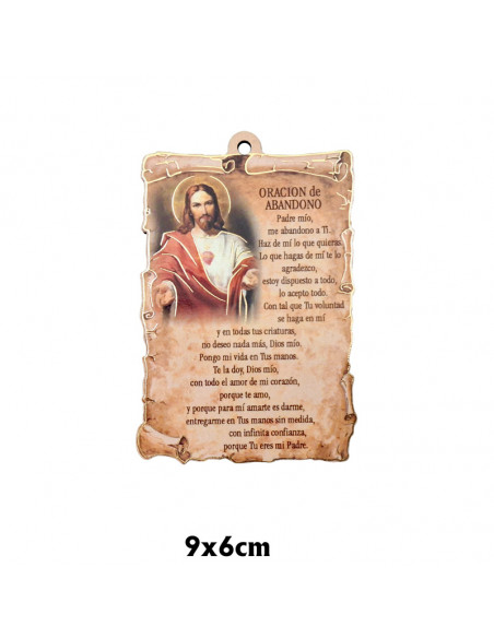 Icono Tabla De Viaje Oro Brillo San Josemaria Escriva 10X7cm Con Funda Y Cierre