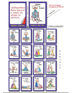 Librito Pegatina 4 Aparecio...