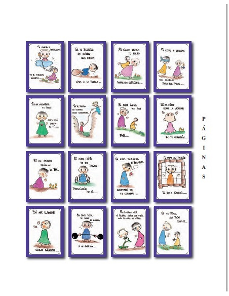 Librito Pegatina 4 Aparecio La Ternura Y El Amor De Dios Con 32 Pegatinas