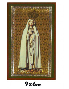 Icono Tabla 9x6cm Virgen...