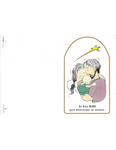 Diptico Navidad 21X15cm Cd-80