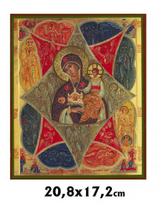 Icono Tabla 9X6cm Angel Guarda