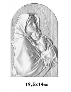 Icono Plata Cupula Virgen...