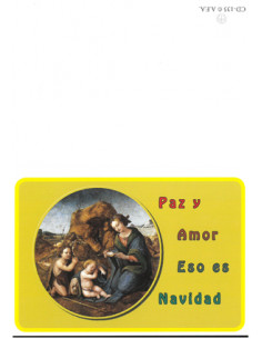 Diptico Navidad 21X15cm...