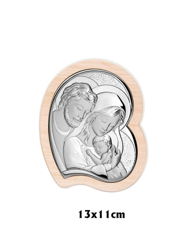 Icono Plata Laminada forma Corazon...